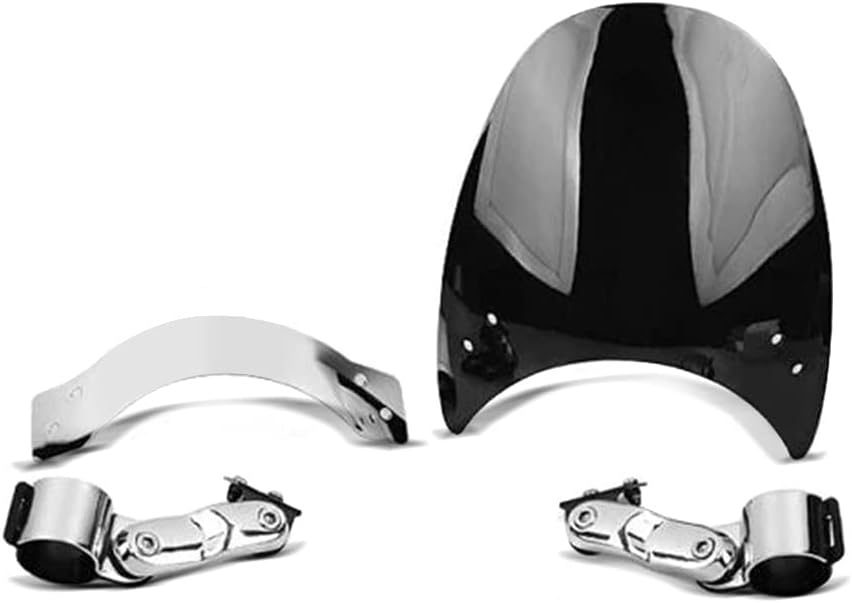 Windschild Kompatibel für Suzuki Intruder VS 1400/800 / 750/600 CW16 sw