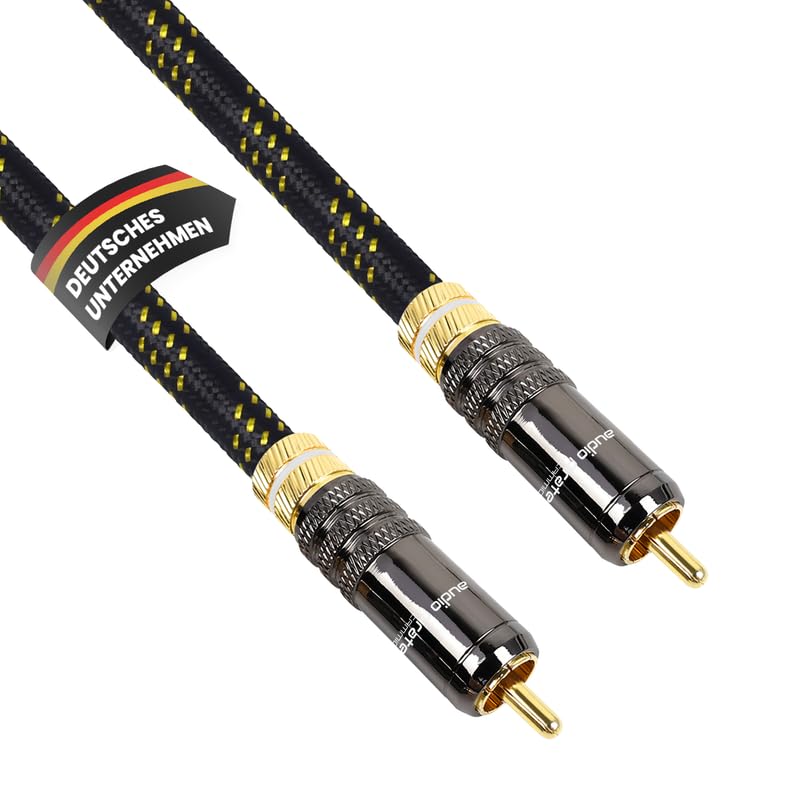 audio pirates by cammica Cinch Kabel 1x RCA Stecker auf 1x RCA Stecker, Audio-Kabel | High-End Audio