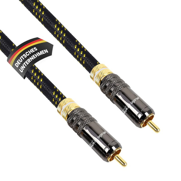 audio pirates by cammica Cinch Kabel 1x RCA Stecker auf 1x RCA Stecker, Audio-Kabel | High-End Audio