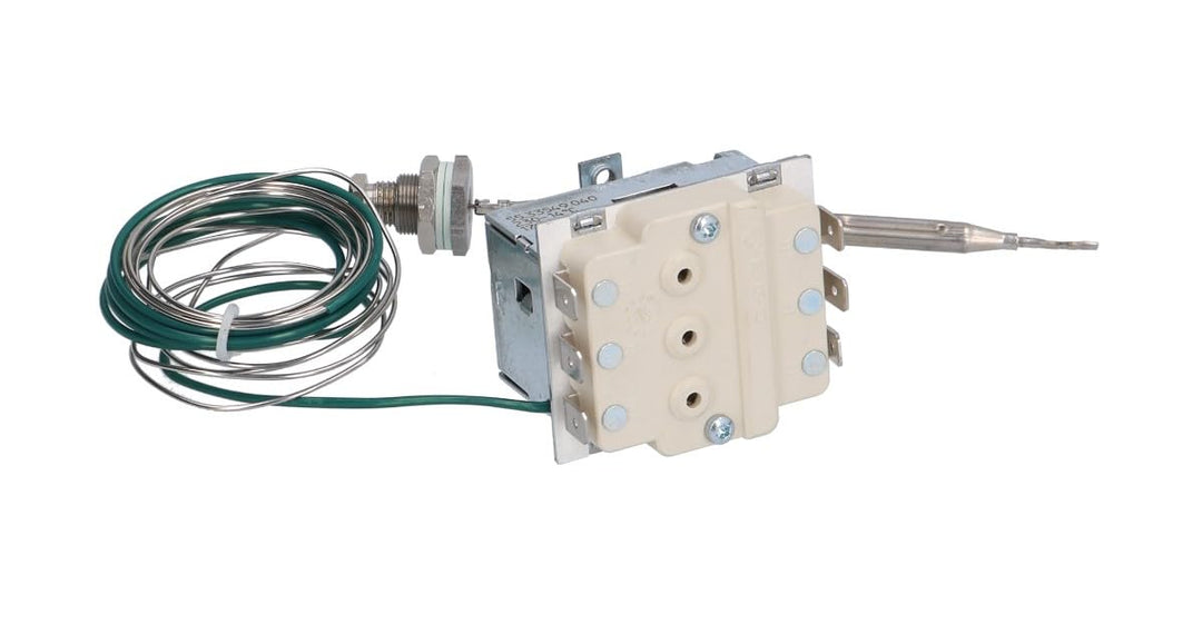 EGO 55.33549.040 Sicherheitsthermostat 230°C 3-polig 20A ø 6mm 117mm 2111236 für Fritteuse elektrisc