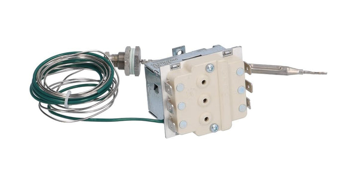 EGO 55.33549.040 Sicherheitsthermostat 230°C 3-polig 20A ø 6mm 117mm 2111236 für Fritteuse elektrisc