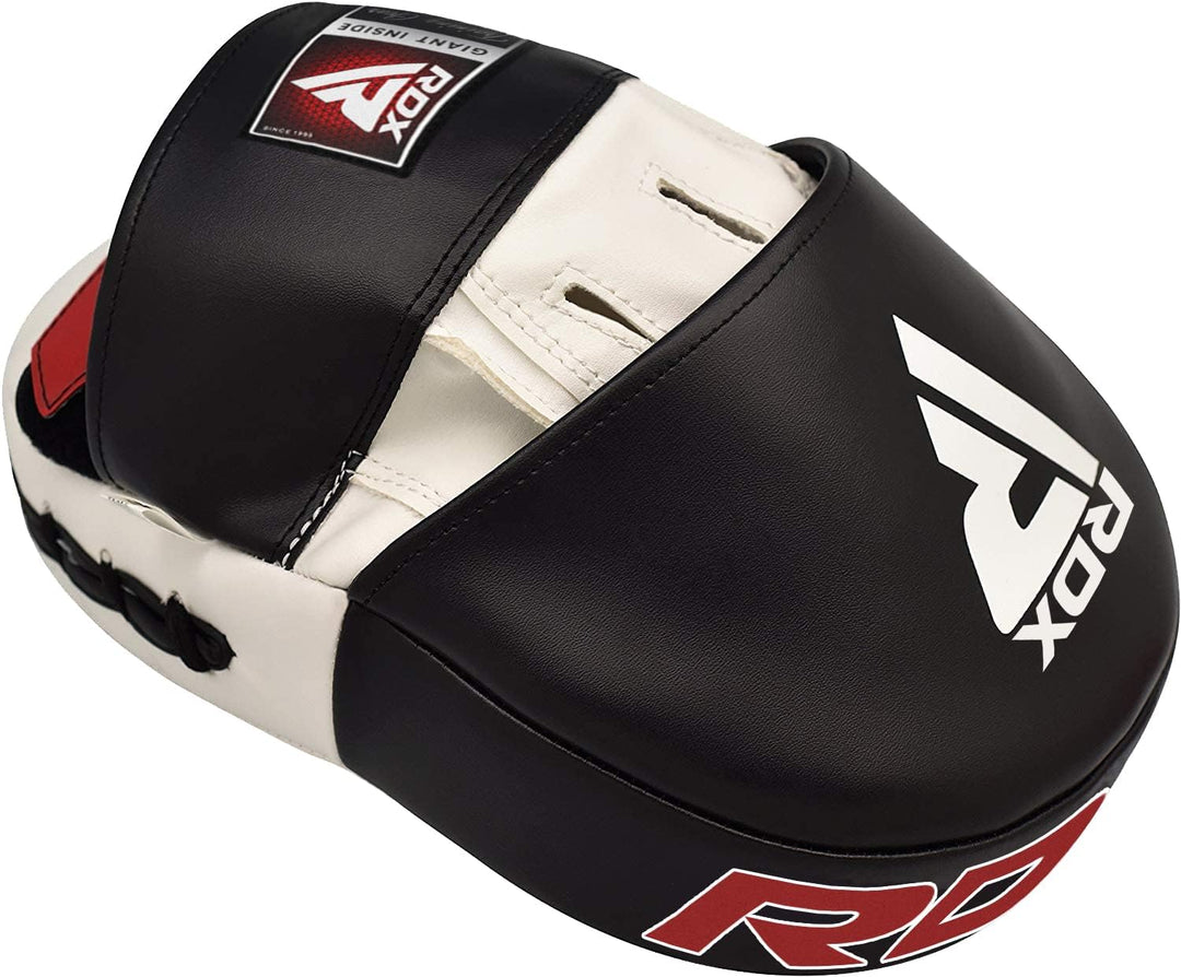 RDX Handpratzen Kampfsport Boxen MMA Training, Maya Hide Leder, Boxpads Schlagpolster Kickboxen Boxp