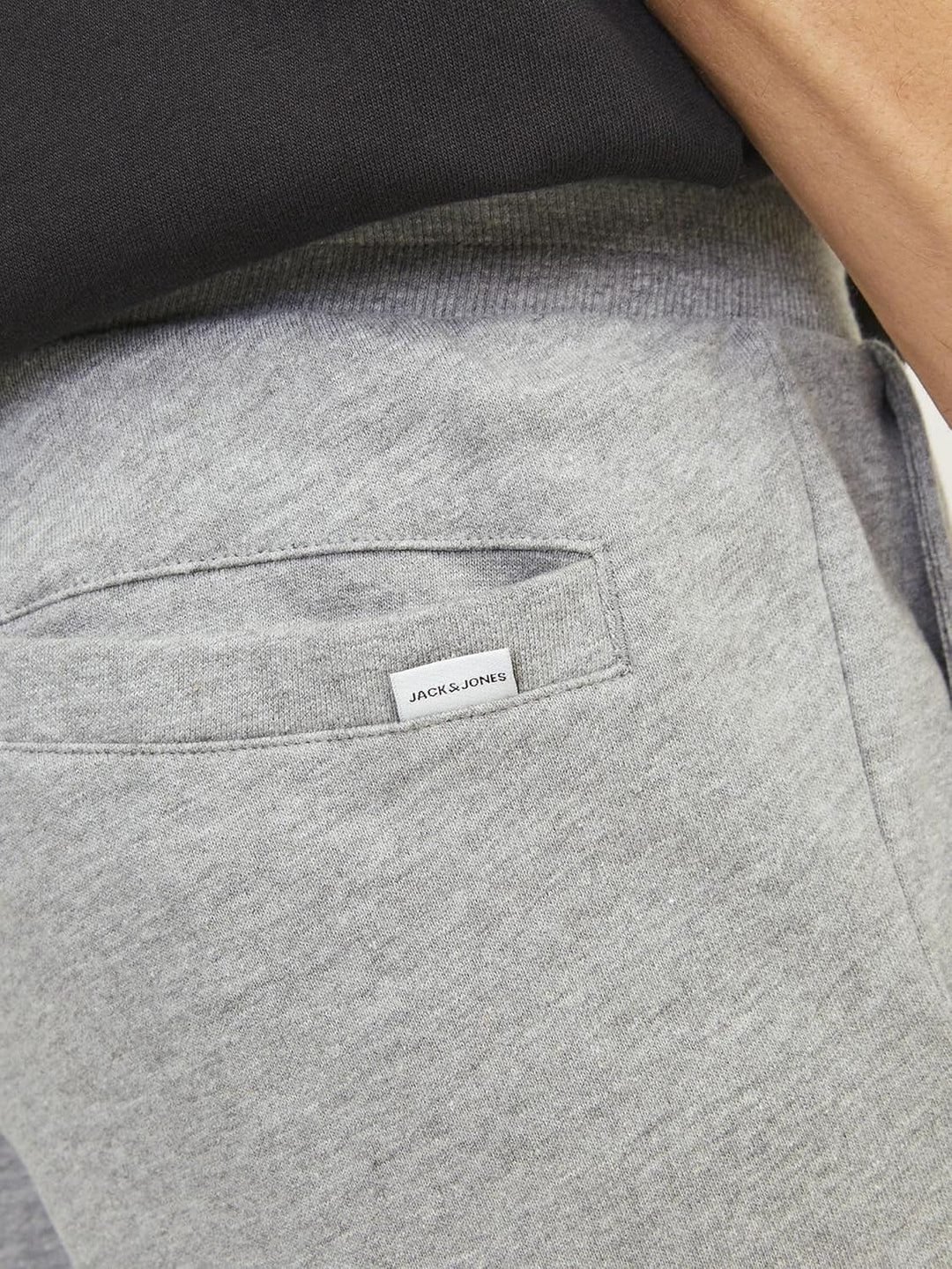 JACK & JONES Male Jogginghose Regular Fit Jogginghose S Light Grey Melange, S Light Grey Melange