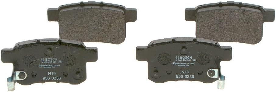 Bosch BP1228 Bremsbeläge - Hinterachse - ECE-R90 Zertifizierung - vier Bremsbeläge pro Set