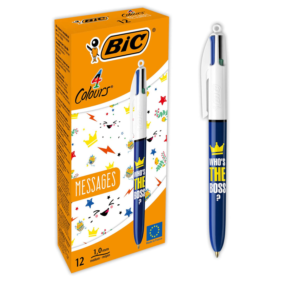 BIC Kugelschreiber 4 Farben Sätze