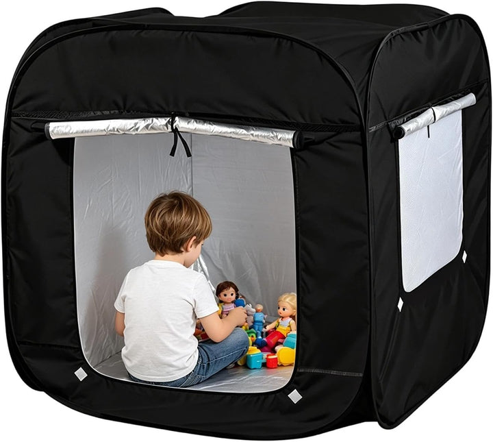 Kinder Pop-up Spielzelt | Tragbare Faltbare Höhle mit | Autistische Sensorik-Raum-Spielzelte,Geeigne