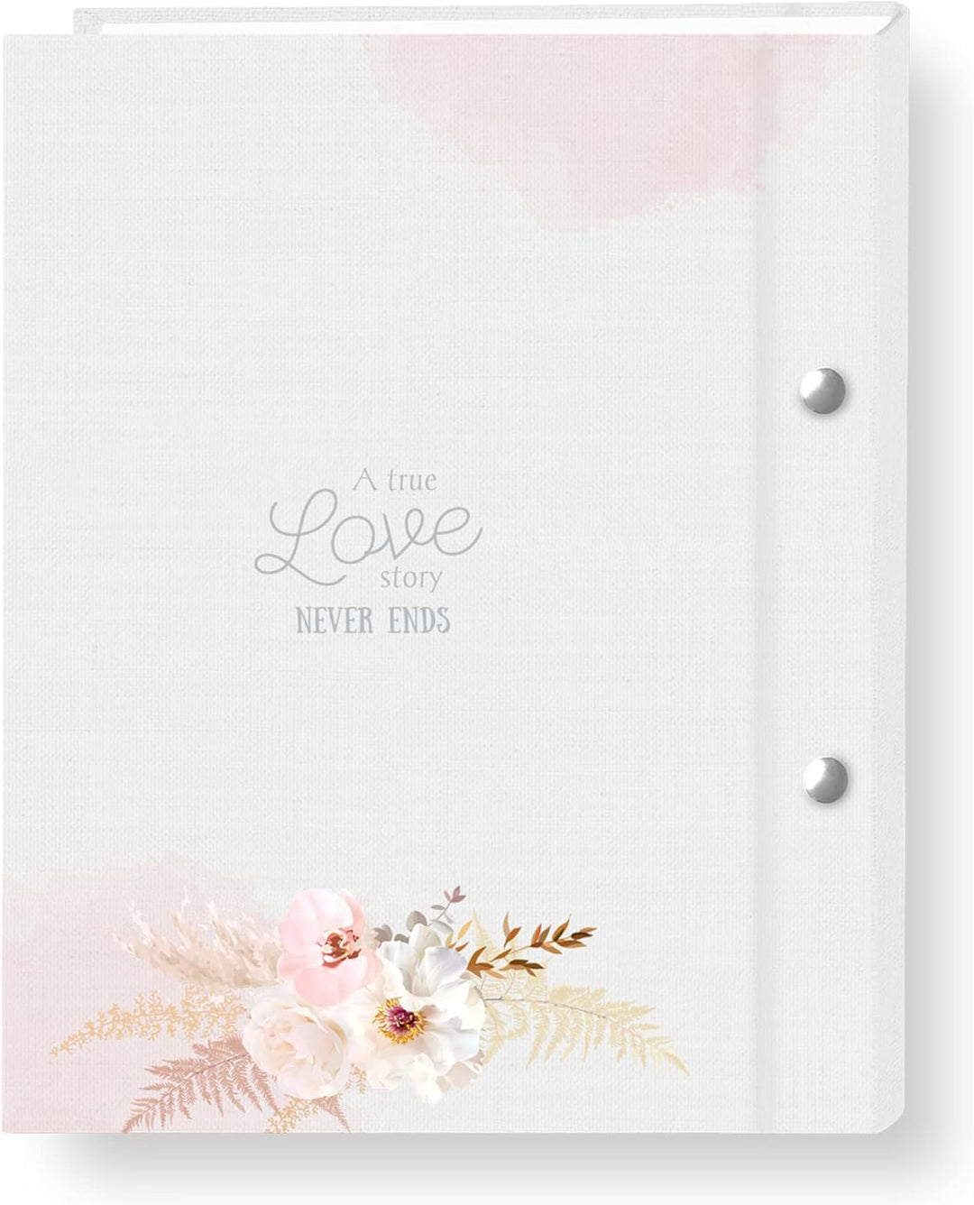 Stammbuch der Familie personalisiert Love Story rosa A5 ca. 18 x 23 cm Familienstammbuch Stammbücher