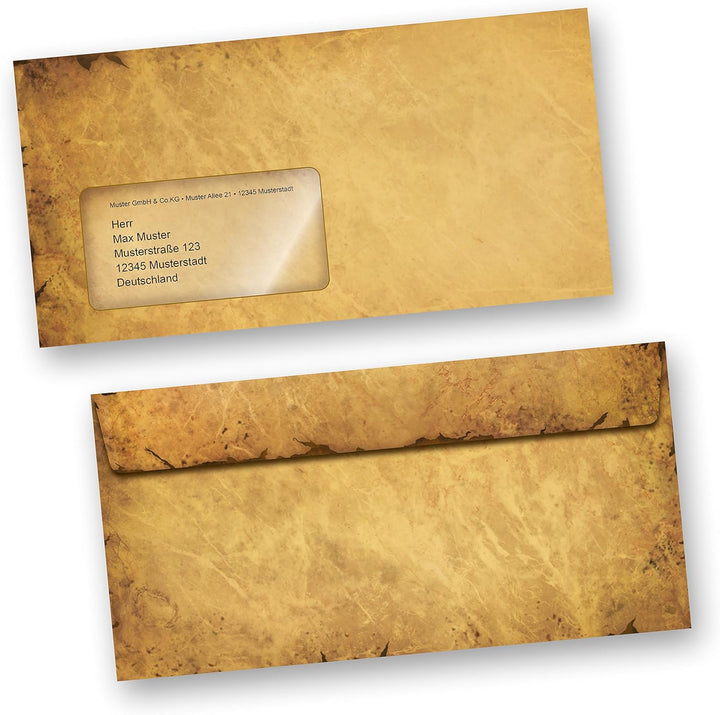 Nordpol Express 500 Sets Weihnachtsbriefpapier mit Fensterumschlag Briefpapier Weihnachten mit Umsch