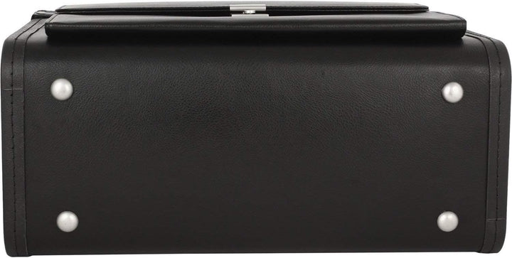 Sehr Grosse XL Pilotenkoffer Bowatex Aktenkoffer Business Koffer Schwarz 52cm