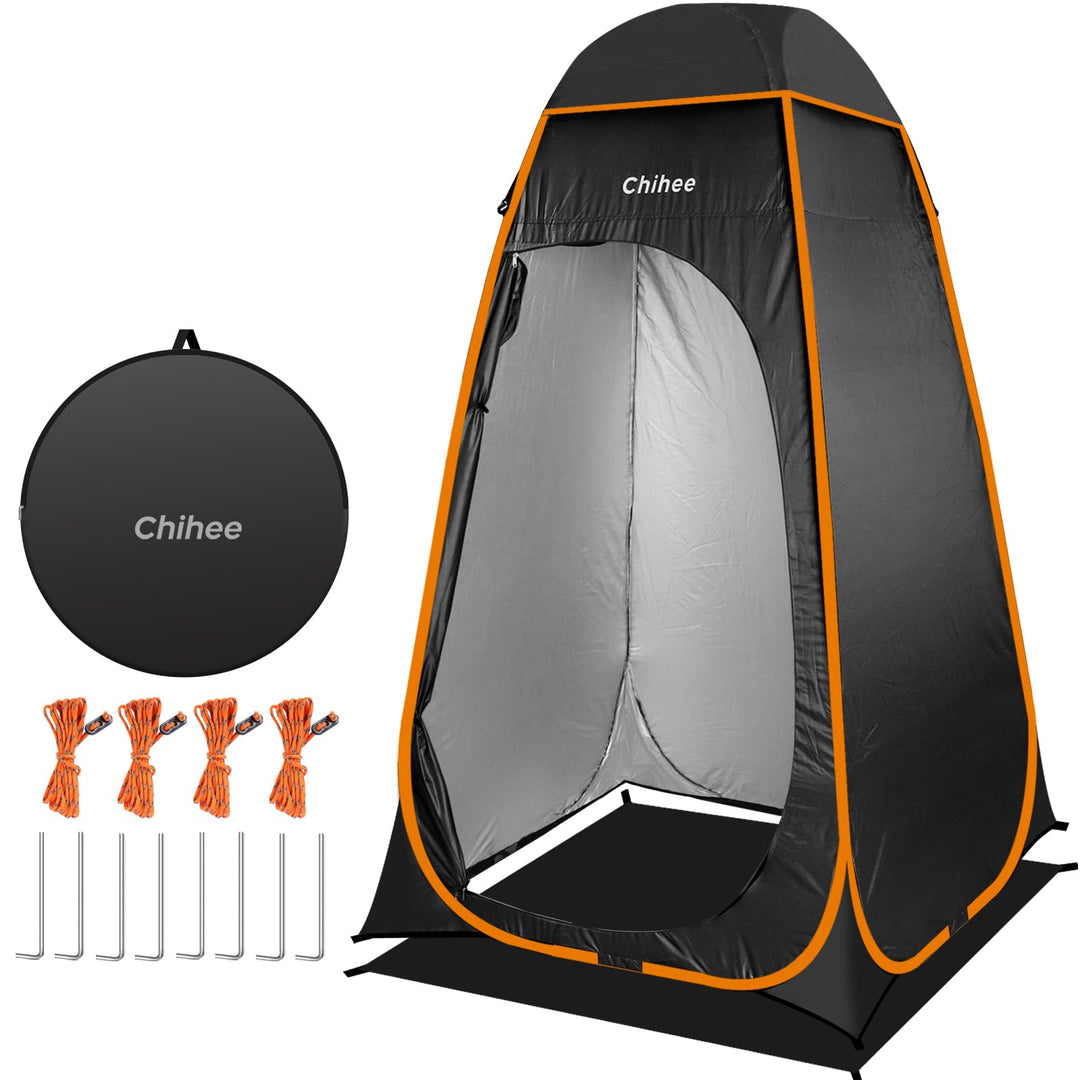 Chihee Wurfzelte Unterschlupf im Freien Pop-up Camping-Badezimmer-Zelt Umkleidezelt 1-Raum-Sofort-Ca