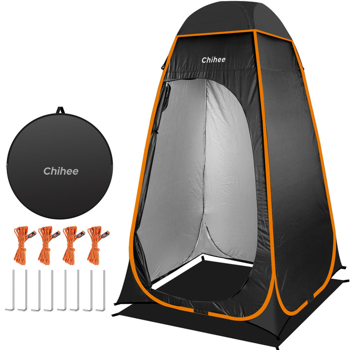 Chihee Wurfzelte Unterschlupf im Freien Pop-up Camping-Badezimmer-Zelt Umkleidezelt 1-Raum-Sofort-Ca
