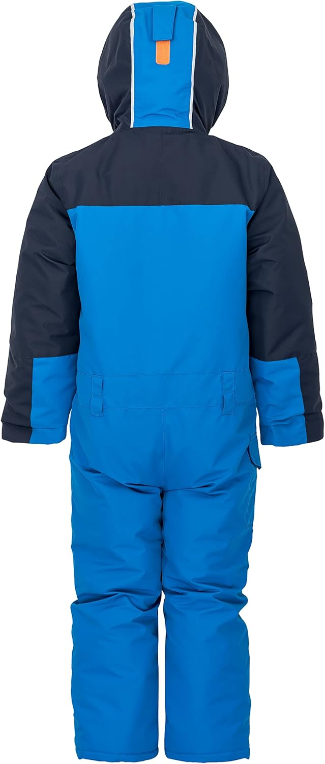 Schneeoverall/Skianzug wasserdicht für Kinder (PFC-frei) 98-104 blau / marine, 98-104 blau / marine