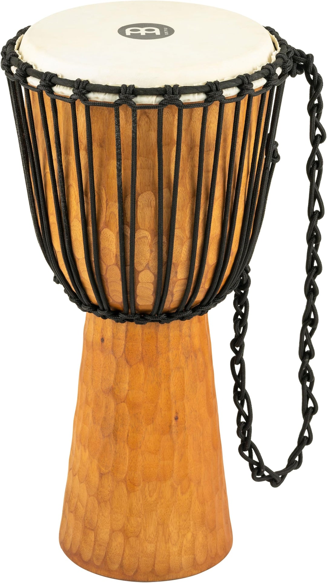 Meinl Percussion HDJ4-L Wood Djembe, Headliner/Nile Series, Rope Tuned, 30,48 cm (12 Zoll) Durchmess