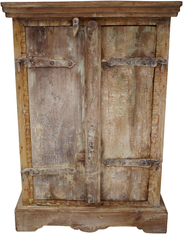 GURU SHOP Vintage Beistellschrank, Kommode, Nachttischschrank, Flurschrank - Modell 33, 69x47x28 cm
