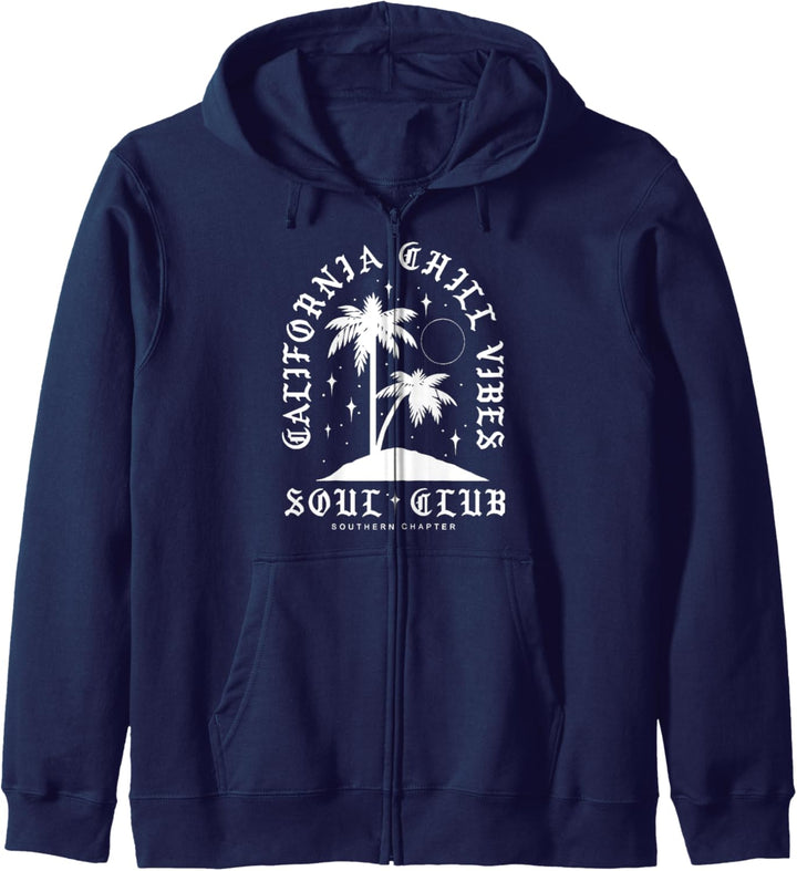 California Chill Vibes Urban Streetwear Soul Club Kapuzenjacke