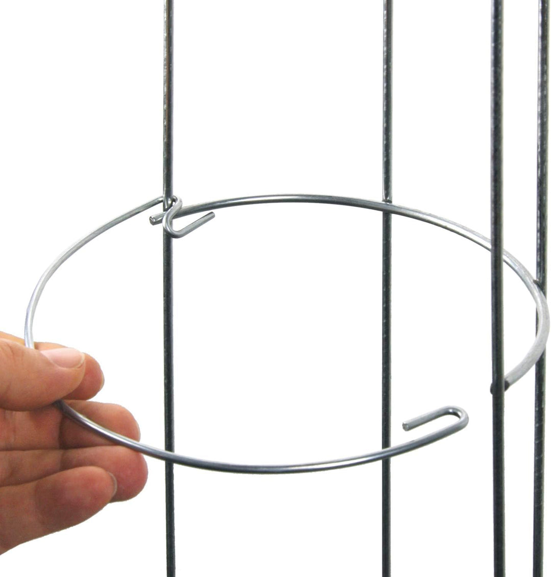 bellissa - Tomaten Rankhilfe 175cm (2 Stück) – Spirale aus Metall verzinkt – Wetterfestes Rankgitter