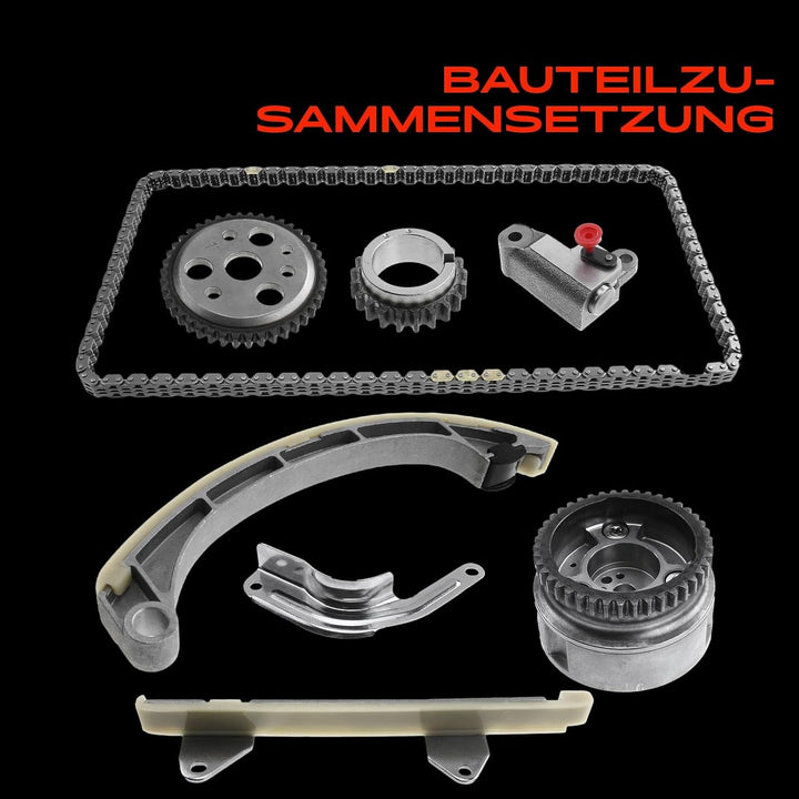 Frankberg Steuerkettensatz Kompatibel mit Copen Extol Bus Materia S-i-r-i-o-n T-e-r-i-o-s YRV Yaris