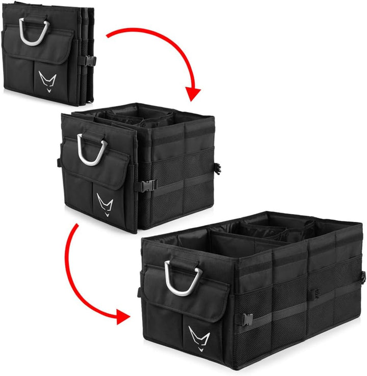 RACEFOXX Kofferraum Klappbox Box faltbar Autobox Transportbox Stauraum Organizer Kofferraumbox mit A