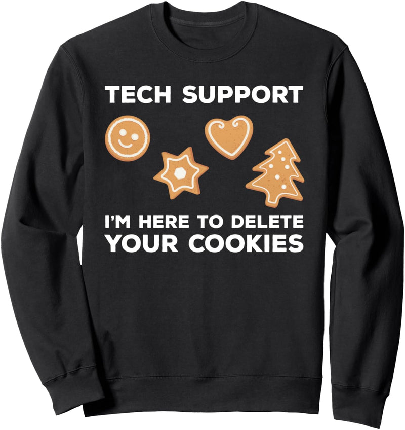 Weihnachten Tech Support Tee Computer Programmierer Nerd Xmas Sweatshirt