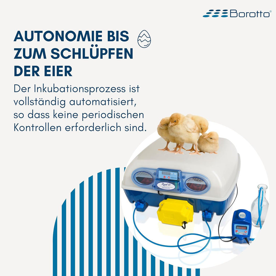 Borotto SIRIO - Patentierter professioneller Luftbefeuchter mit Hygrometer mit dynamischer Verdampfu