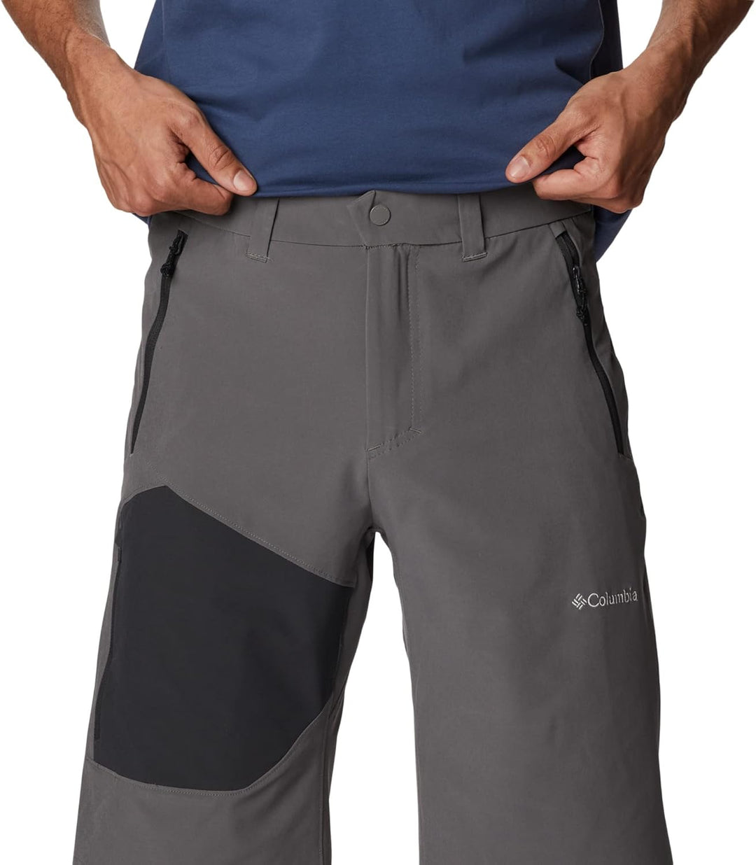 Columbia Herren Triple Canyon II Solid Kurzarmhemd 30W City Grey, 30W City Grey