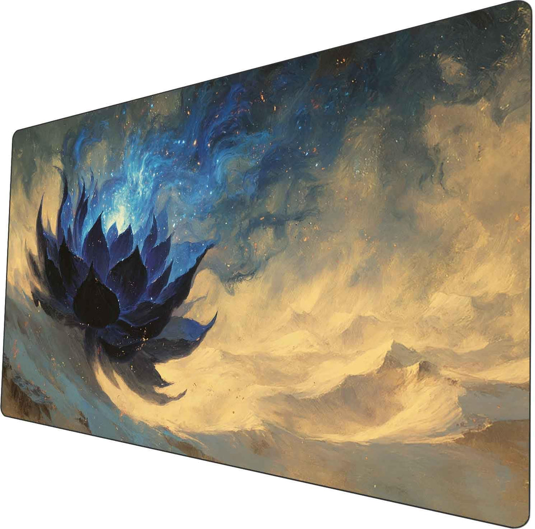 MTG Playmat 24x14 Inches Non-Slip Dragon Design Stitched Edges Smooth Surface Rubber Base TCG Game M