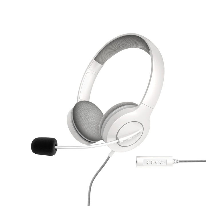 Energy Sistem Headset Office 3 (Kopfhörer mit USB-Anschluss und 3,5 mm, Lautstärkeregler und Mute-Fu