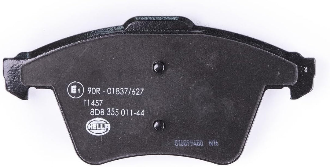 HELLA PAGID 8DB 355 011-441 Bremsbelagsatz - T1457 - Dicke/Stärke: 18mm - Bremssystem: Teves - mit i