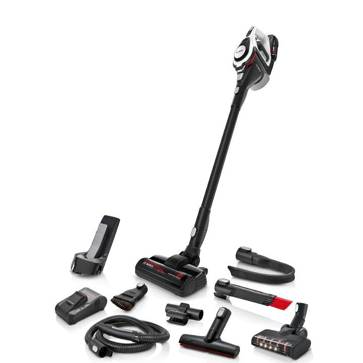 Bosch Akku-Staubsauger Unlimited Gen2 Serie 8 BSS825ALL, beutellos, bis 45 Min Laufzeit, austauschba