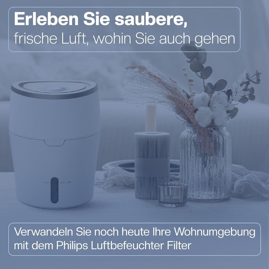 [NEU] 2 Filter für Philips Luftbefeuchter [HU4814, HU4813, HU4811, HU4803 & HU4801 – Ersetzt FY2401]