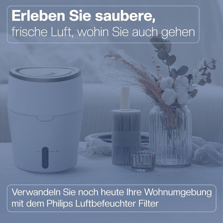 [NEU] 2 Filter für Philips Luftbefeuchter [HU4814, HU4813, HU4811, HU4803 & HU4801 – Ersetzt FY2401]