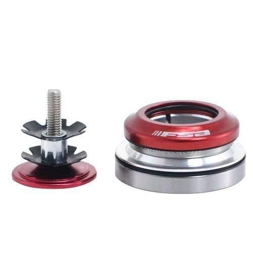FSA NO.42/ACB-A Orbit C-40 Integrated 1-1/8Inches to 1.5Inches ID 42/52 mm Tapered Headset, Red, XTE