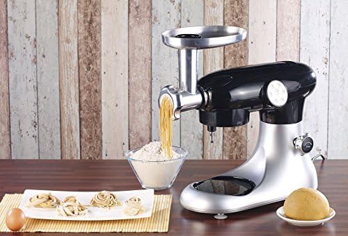 Rosenstein & Söhne Knetmaschine: Küchenmaschine KM-6618 im Retro-Design, 1.200 Watt (Rührmaschine, K