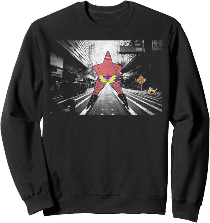 Spongebob Squarepants Patrick Fishnets Stance Poster Sweatshirt