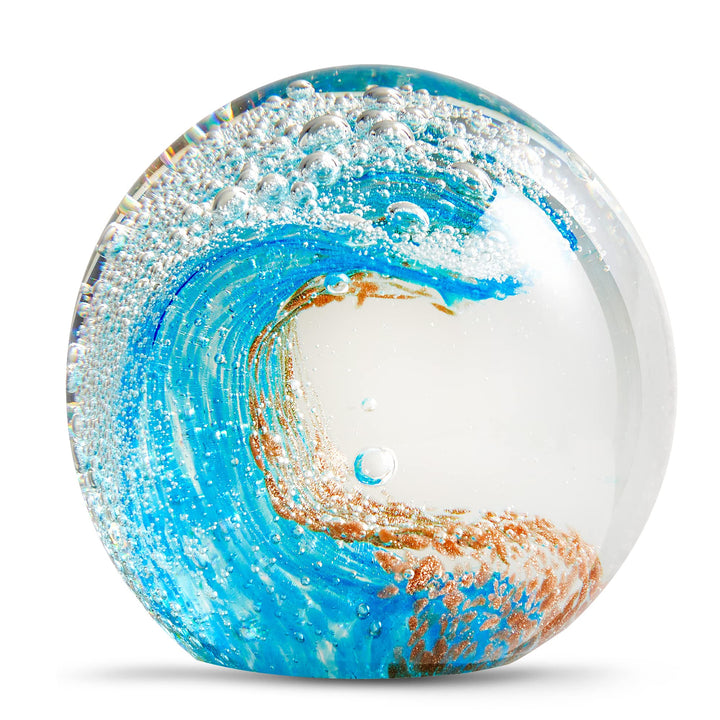EUSTUMA Farbiges Glas Marine Life Statue, EIN Geschenk Für Marine Life Lovers Wohnkultur, Aquarium D