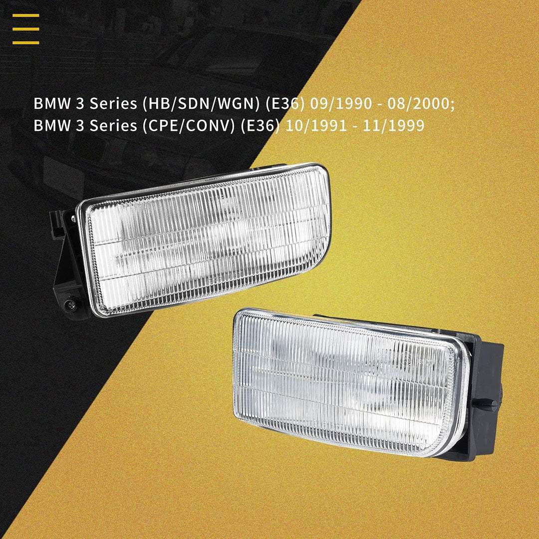 Nebelscheinwerfer passt BMW für BMW 3 Series (HB/SDN/WGN) (E36) 09/1990-08/2000 3 Series (CPE/CONV)