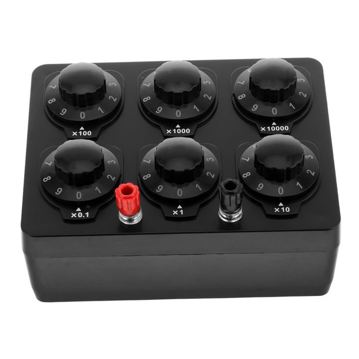 MAGICLULU Einstellbare Widerstandsbox Ohm für Oberschüler Lehrwerkzeug für Physikalische Experimente