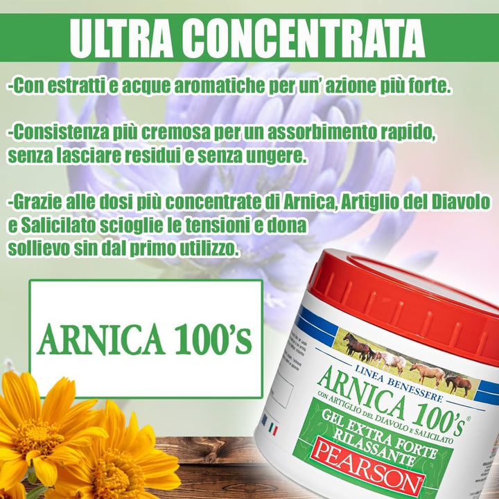 Pearson Arnica 100's Gel extra stark entspannend 500 ml 5504399