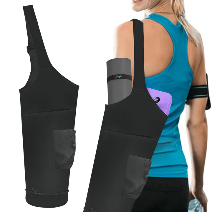 Yogamatten-Tasche, Yogamatten-Tragetasche, passend für die meisten Matten, multifunktionale Tragetas