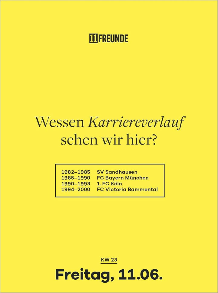 Der grosse 11FREUNDE Quiz-Kalender 2027: Tagesabreisskalender 11,8x15,9 cm mit 365 Fussball-Fragen |