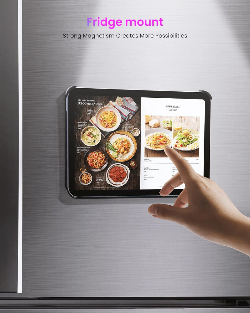 tomtoc Smart Folio Vertikale Hülle für 8,3 Zoll iPad Mini 6 Generation 2021, 3-lagige, abnehmbare, s