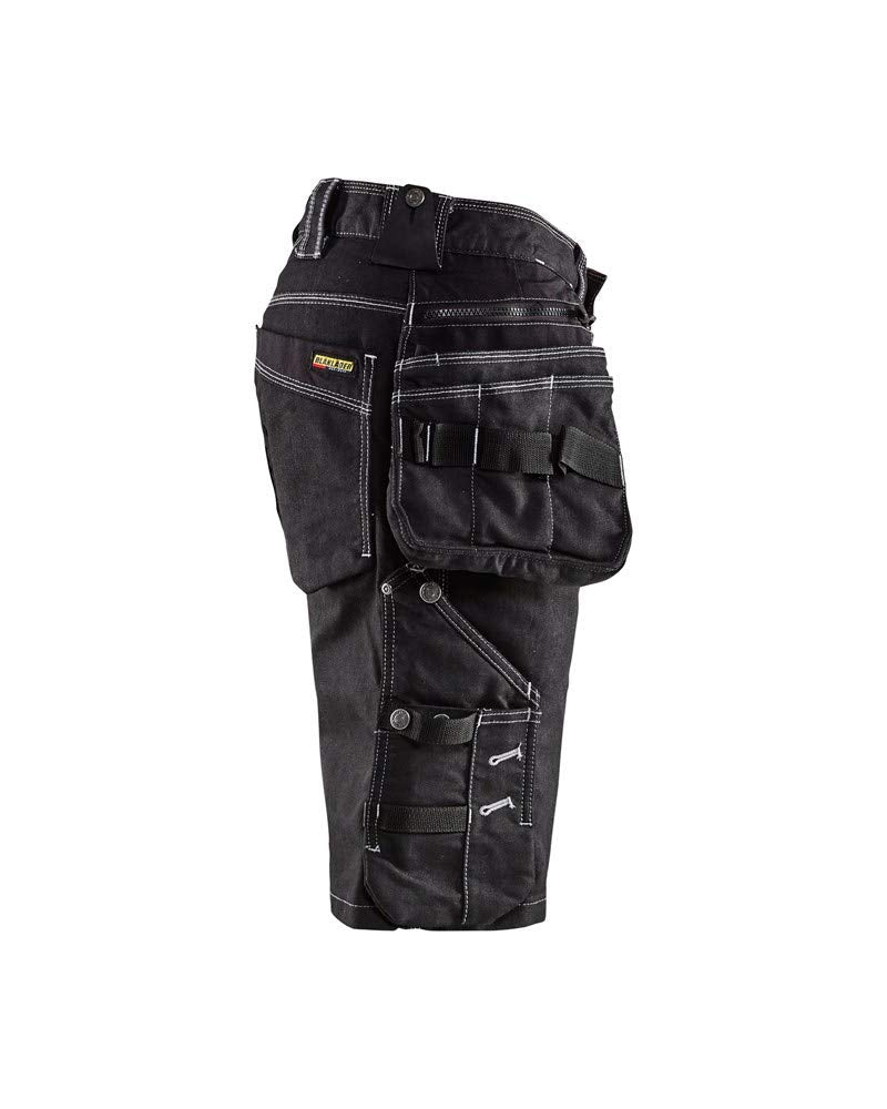 Blaklader 19921141 Handwerker-Shorts aus Stretch Cordura Denim, schwarz, Grösse: C62, C62
