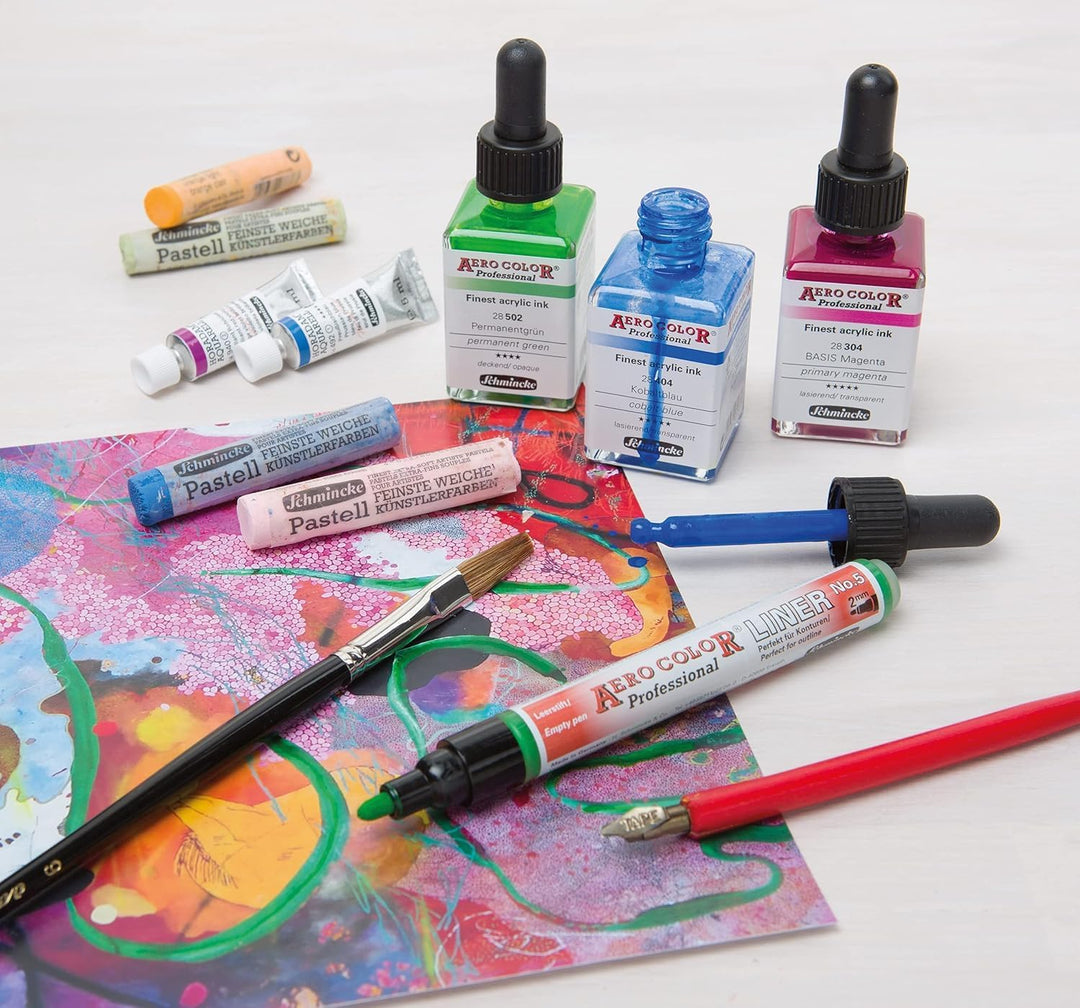 AERO COLOR Professional Airbrush. 1000ml Schwarz [Spielzeug]