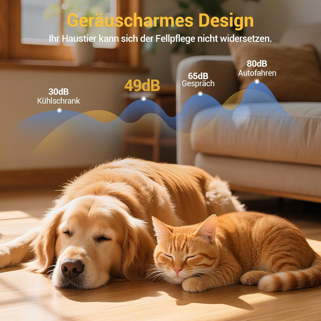 Professionelle Hundeschermaschine – Wiederaufladbarer Tierhaarschneider für Hunde & Katzen, Kabellos