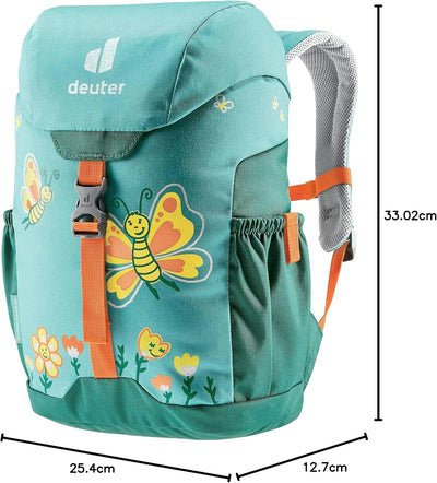 deuter Unisex Kinder Schmusebär Kinderrucksack (1er Pack) 8 L Dustblue-alpinegreen, 8 L Dustblue-alp