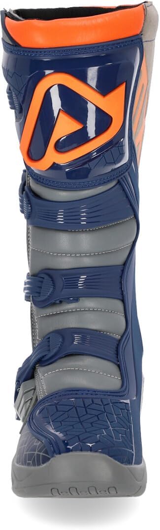 Acerbis - X-Team-Stiefel, STIVALI für Herren 45 EU Blau Grau, 45 EU Blau Grau