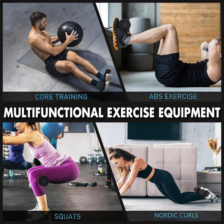 Nordic Hamstring Curl & Sit-Up Hilfe – Portable Ab Machine für effektives Bauchmuskeltraining – Bauc