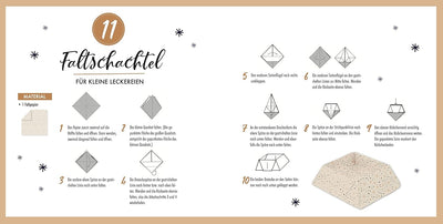 Origami Adventskalender: 24 zauberhafte Faltanleitungen inklusive Origami-Papier, Taschenbuch