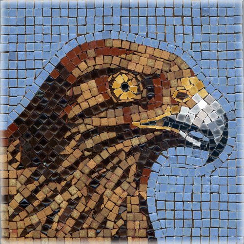 ALEA Mosaic Mosaik Bastelsets 15x15cm, Adler, Adler