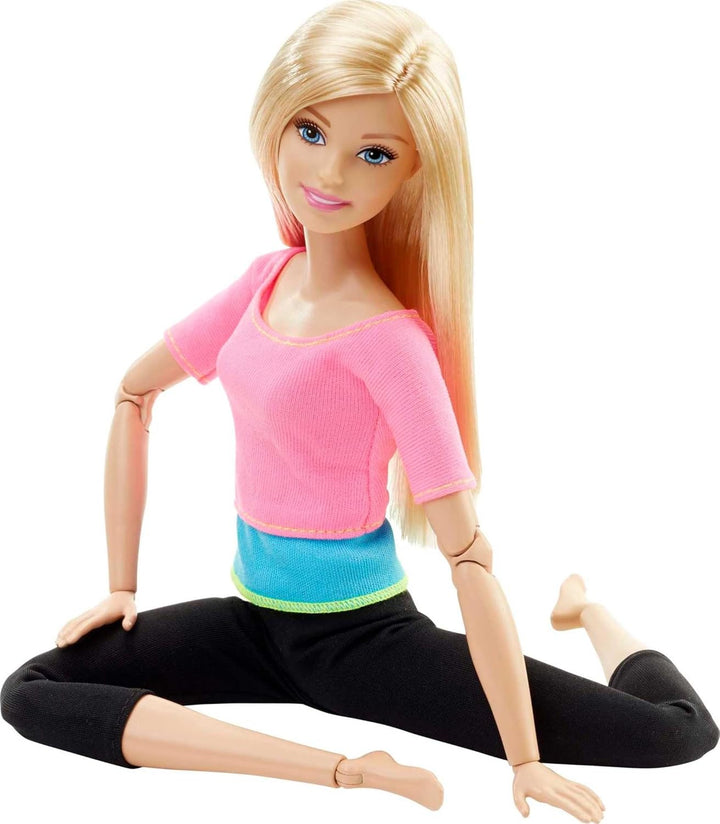 BARBIE Made To Move - Bewegliche Gelenke für realistische Posen und Bewegungen, sportliches Outfit u